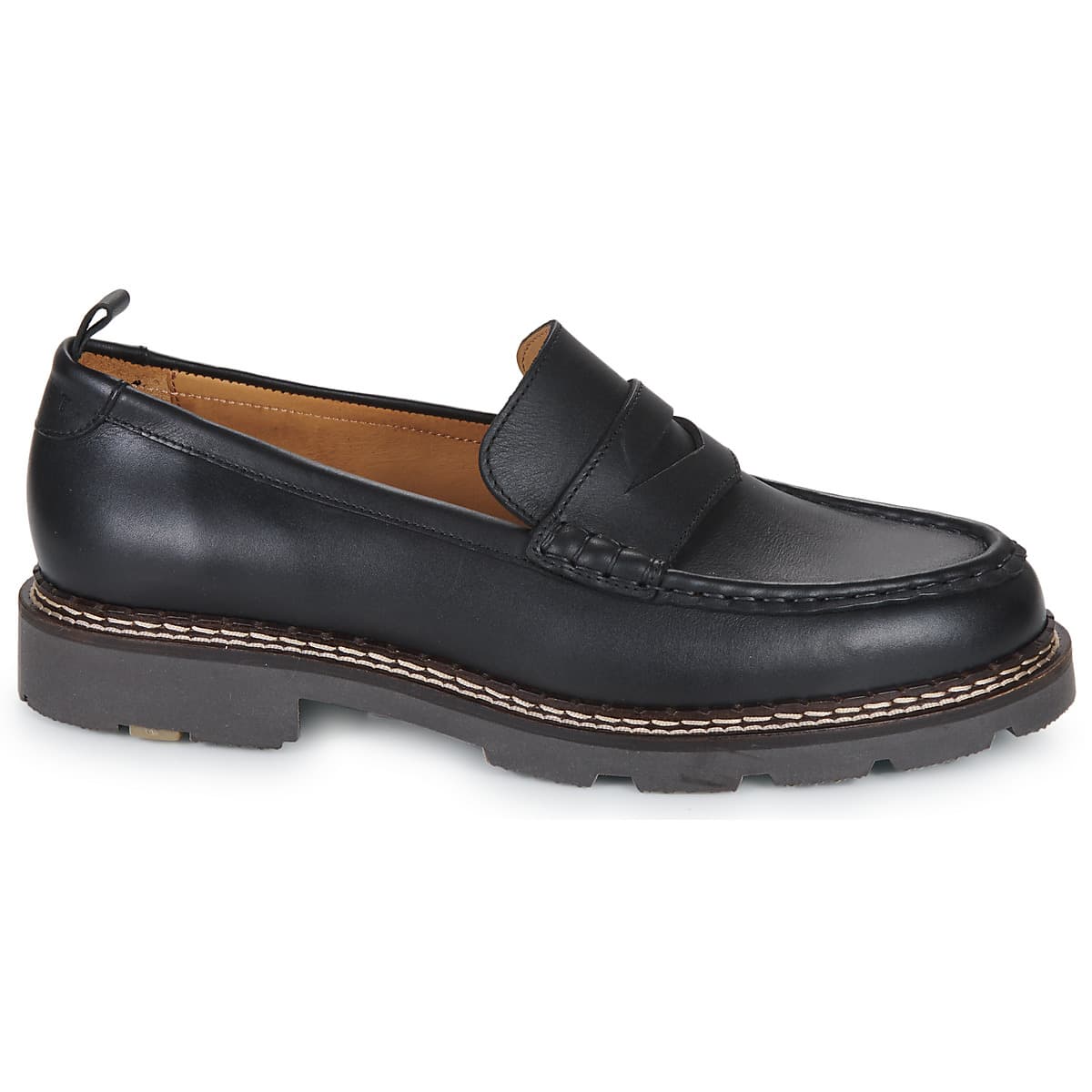 Men's Loafers Pellet Black