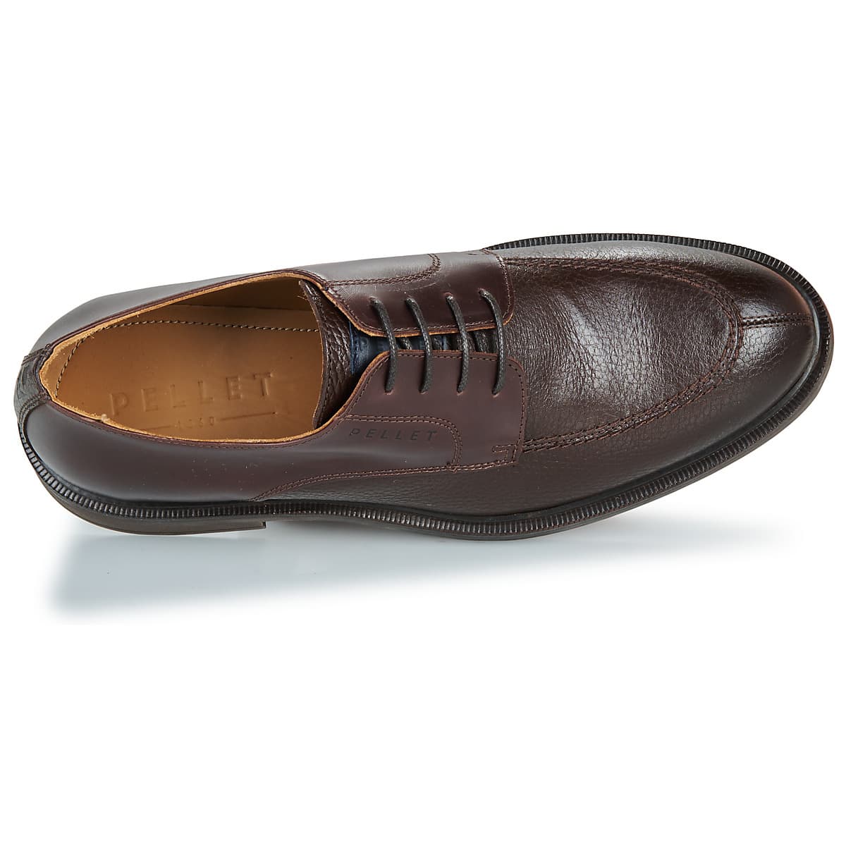 Men's Derby Shoes Pellet Brown