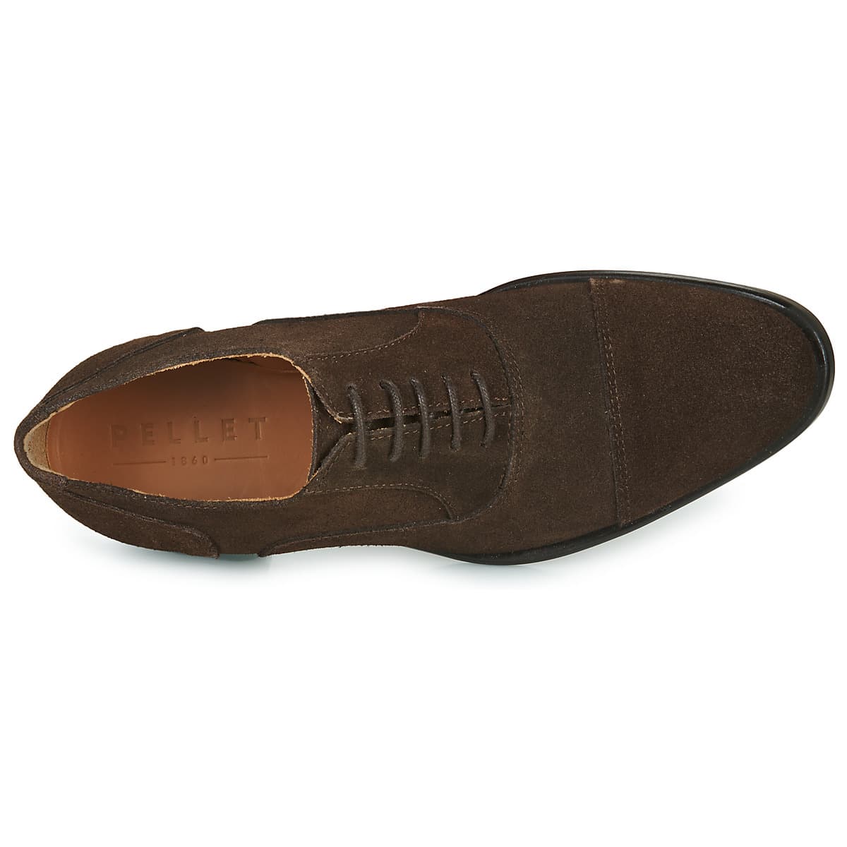 Men's Derby Shoes Pellet Brown