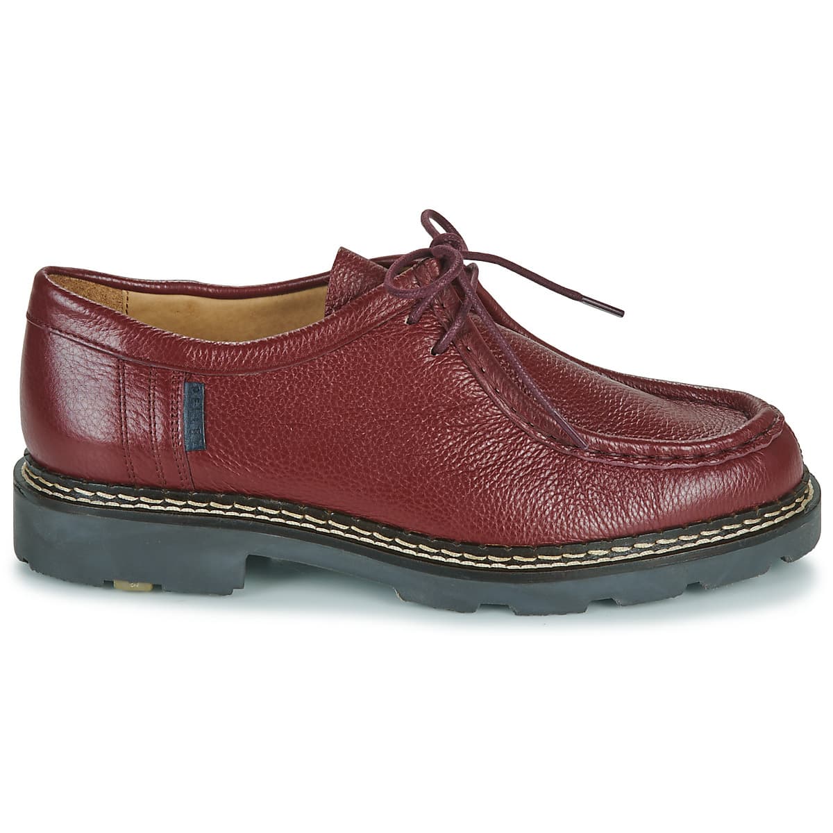 Women's Derby Shoes Pellet Bordeaux