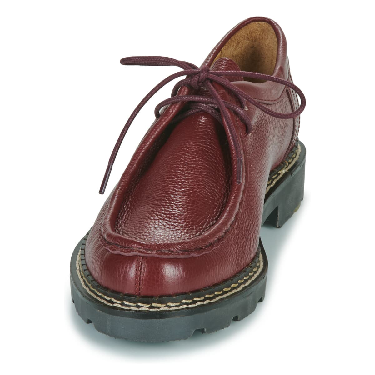 Women's Derby Shoes Pellet Bordeaux
