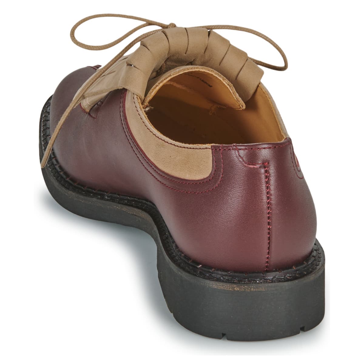 Women's Derby Shoes Pellet Bordeaux