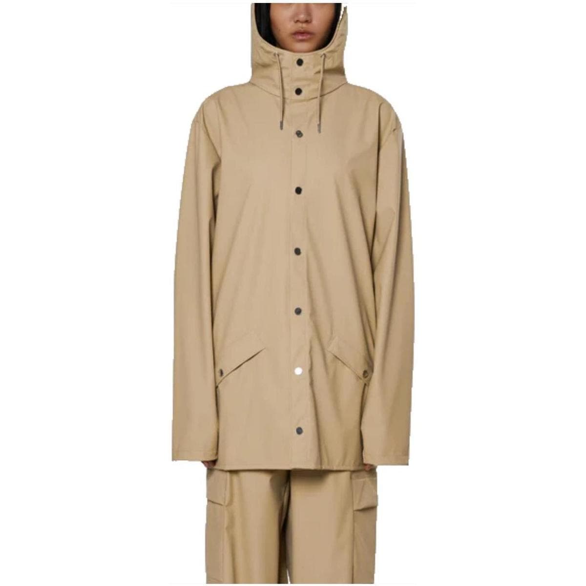 Women's Coats Rains Beige