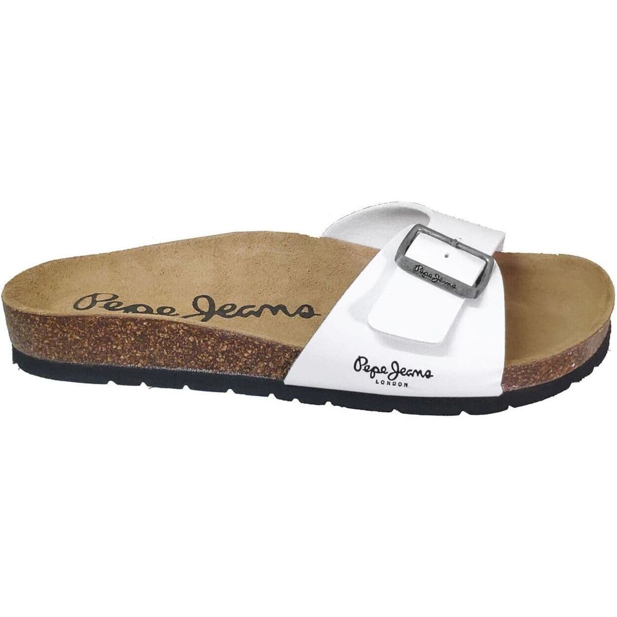 Men's Flip Flops Pepe Jeans White