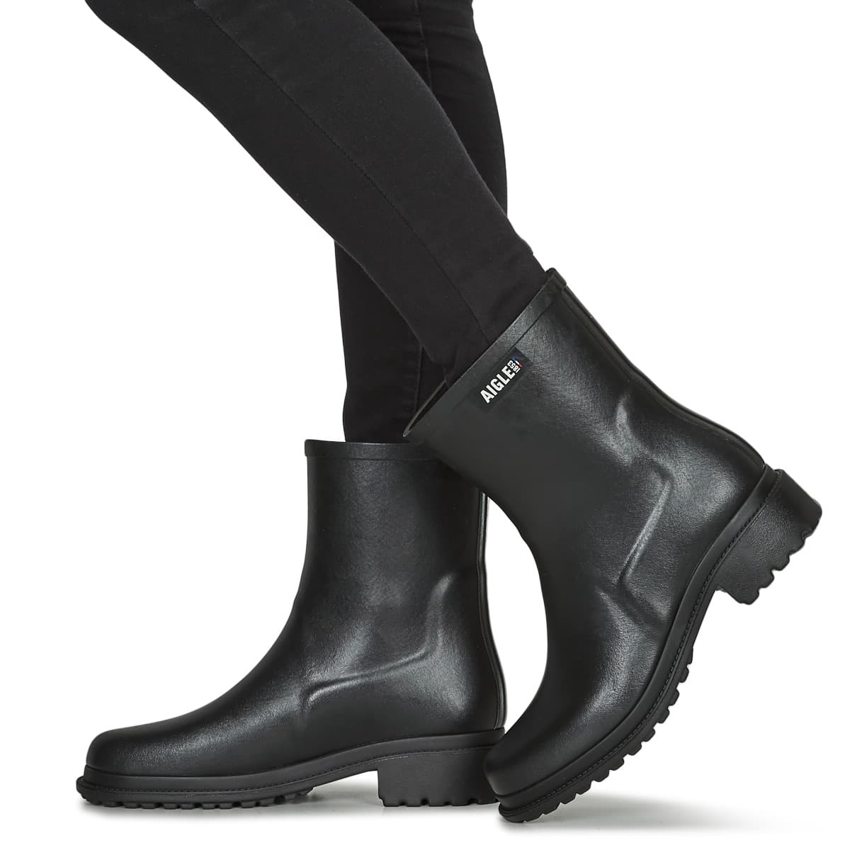 Women's Wellington Boots Aigle Black