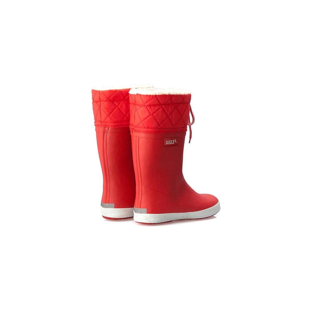 Girls' Wellington Boots Aigle Red