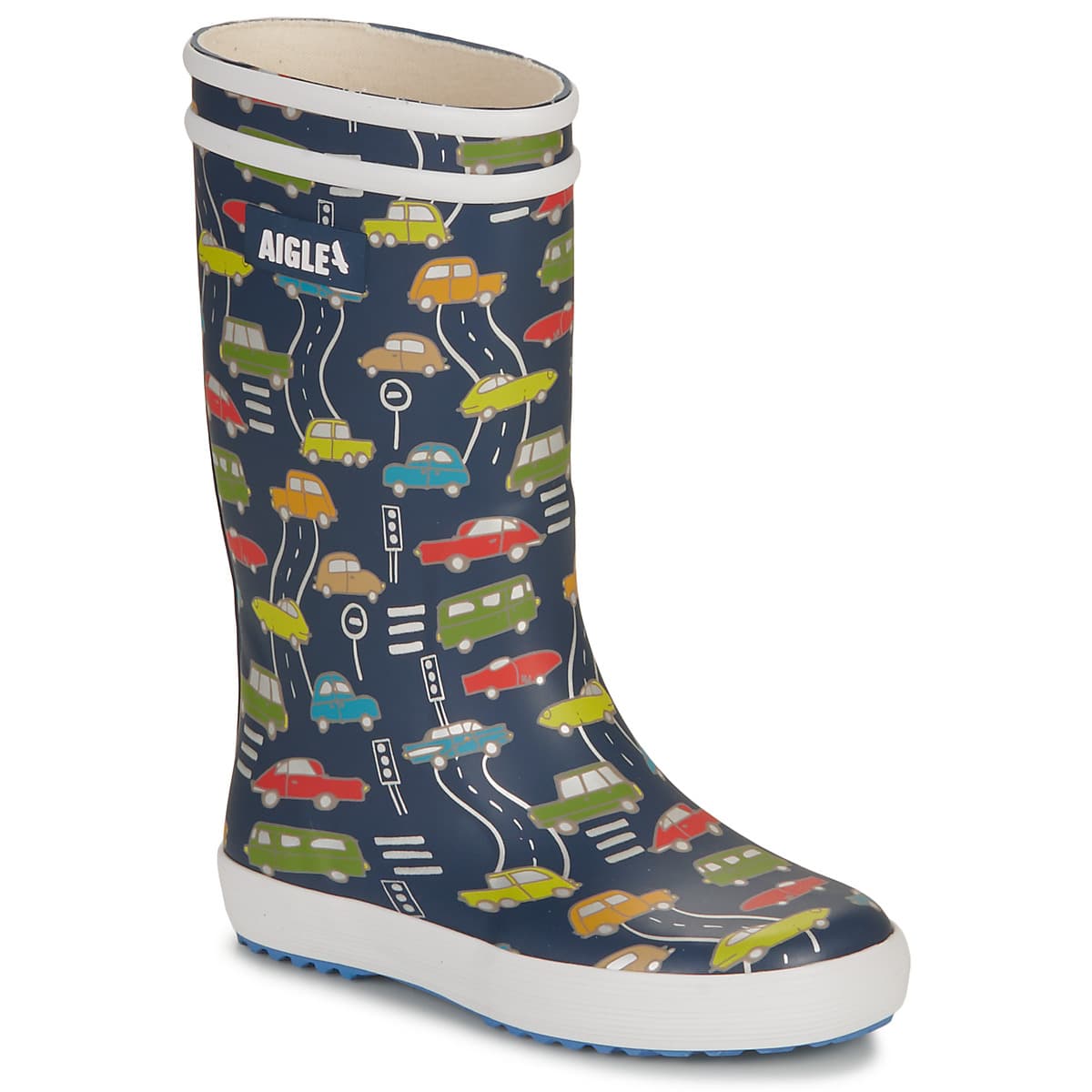 Girls' Wellington Boots Aigle Multicolor