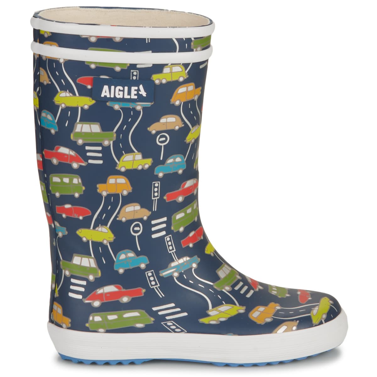 Boys' Wellington Boots Aigle Multicolor