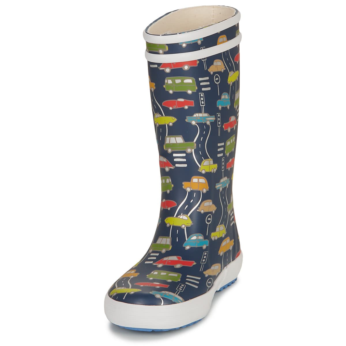 Boys' Wellington Boots Aigle Multicolor