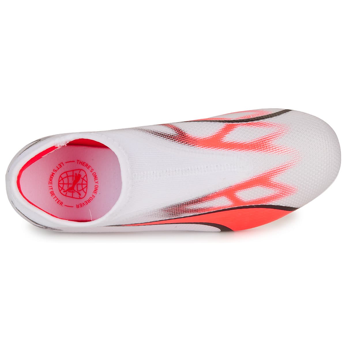 Boys' Football Boots Puma White