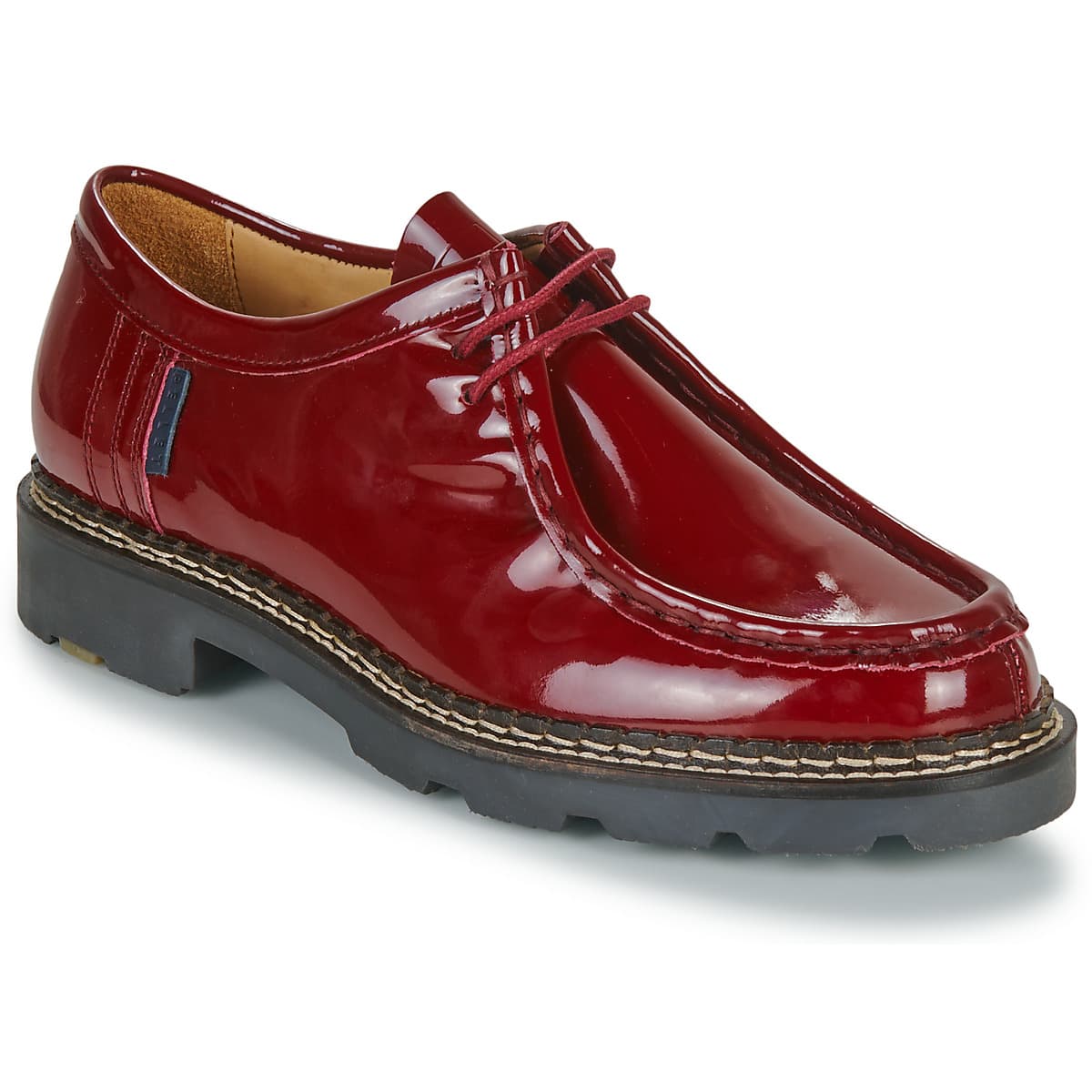 Women's Derby Shoes Pellet Bordeaux