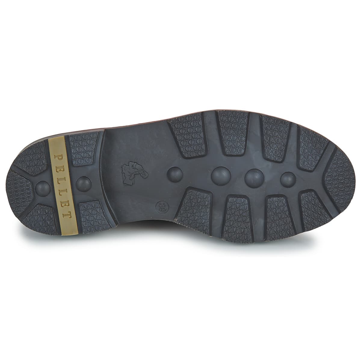 Women's Derby Shoes Pellet Bordeaux