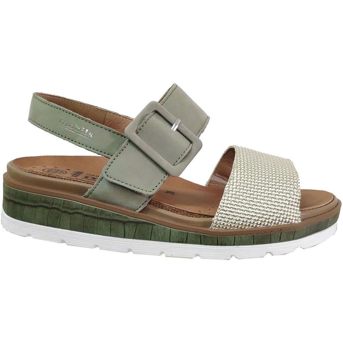 Women's Platforms Mephisto Green