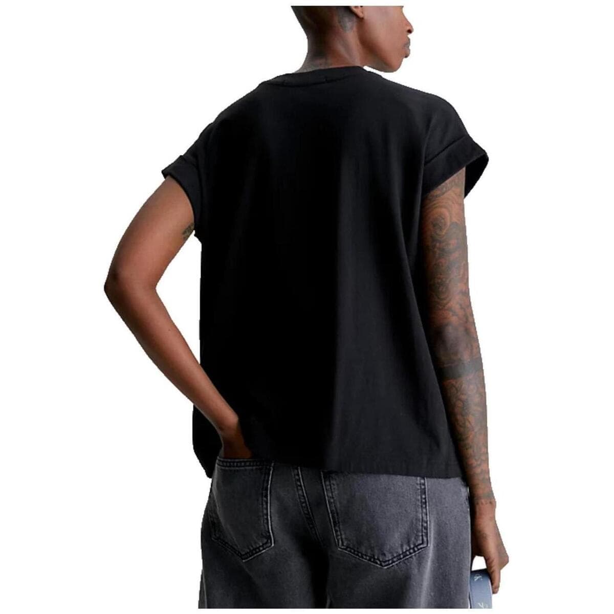 Women's T-Shirts Calvin Klein Black