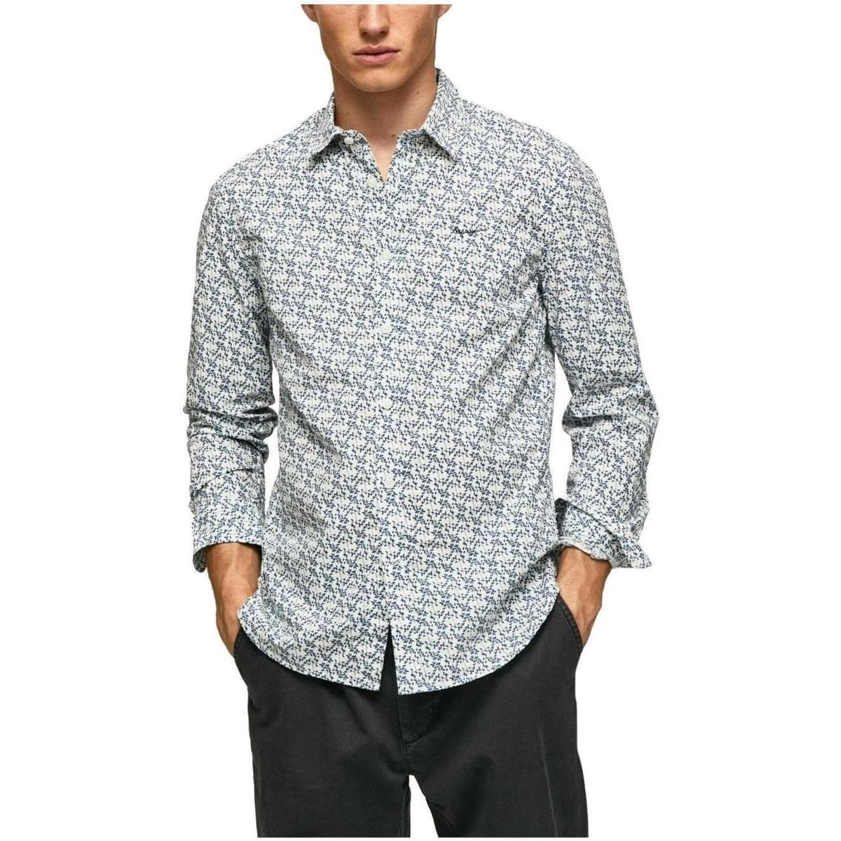 Men's Shirts Pepe Jeans White
