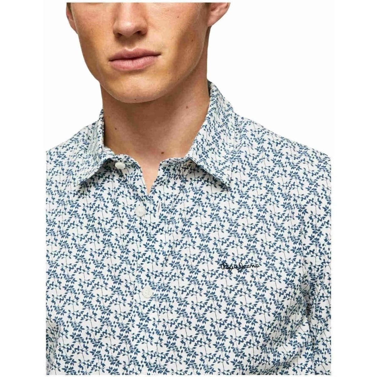 Men's Shirts Pepe Jeans White