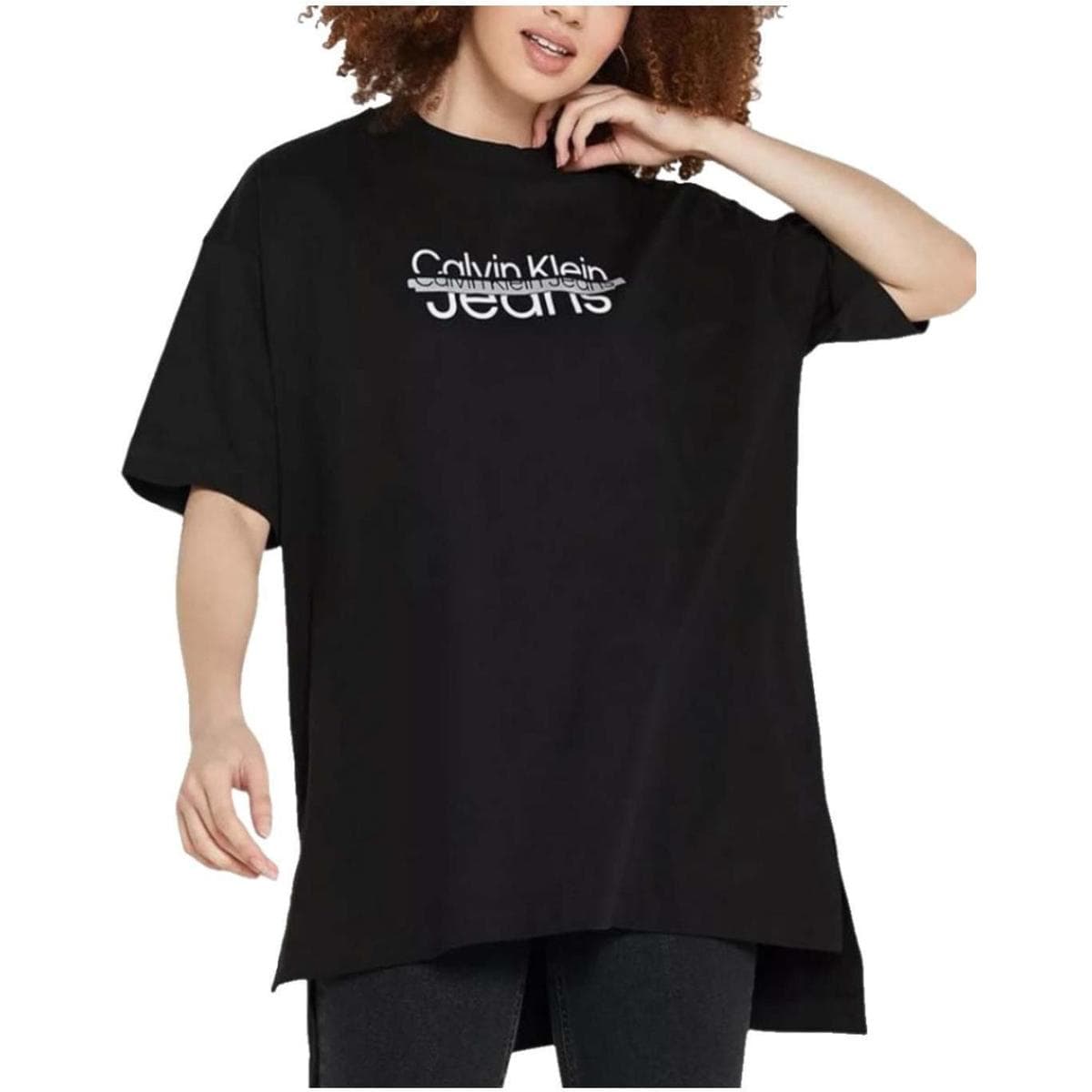 Women's T-Shirts Calvin Klein Black