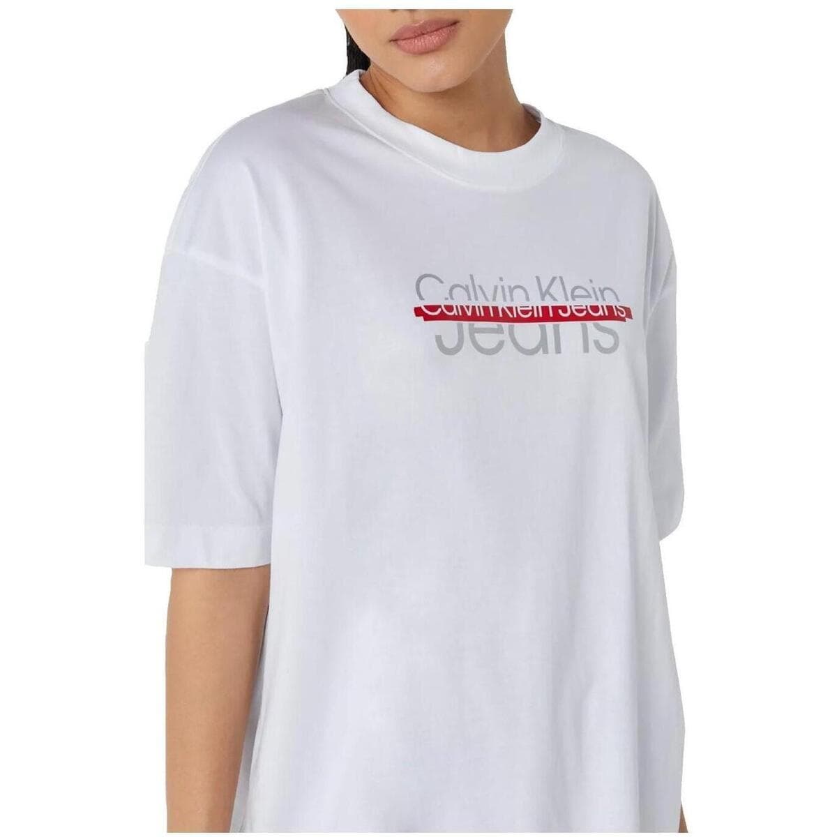 Women's T-Shirts Calvin Klein White