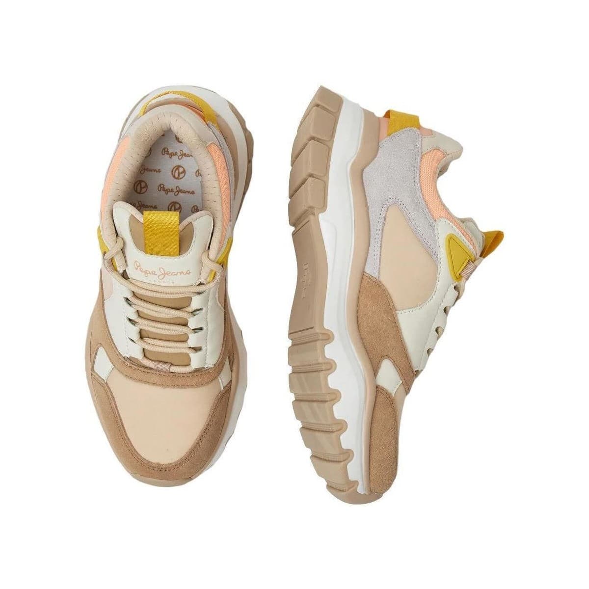 Women's Sneakers Pepe Jeans Beige