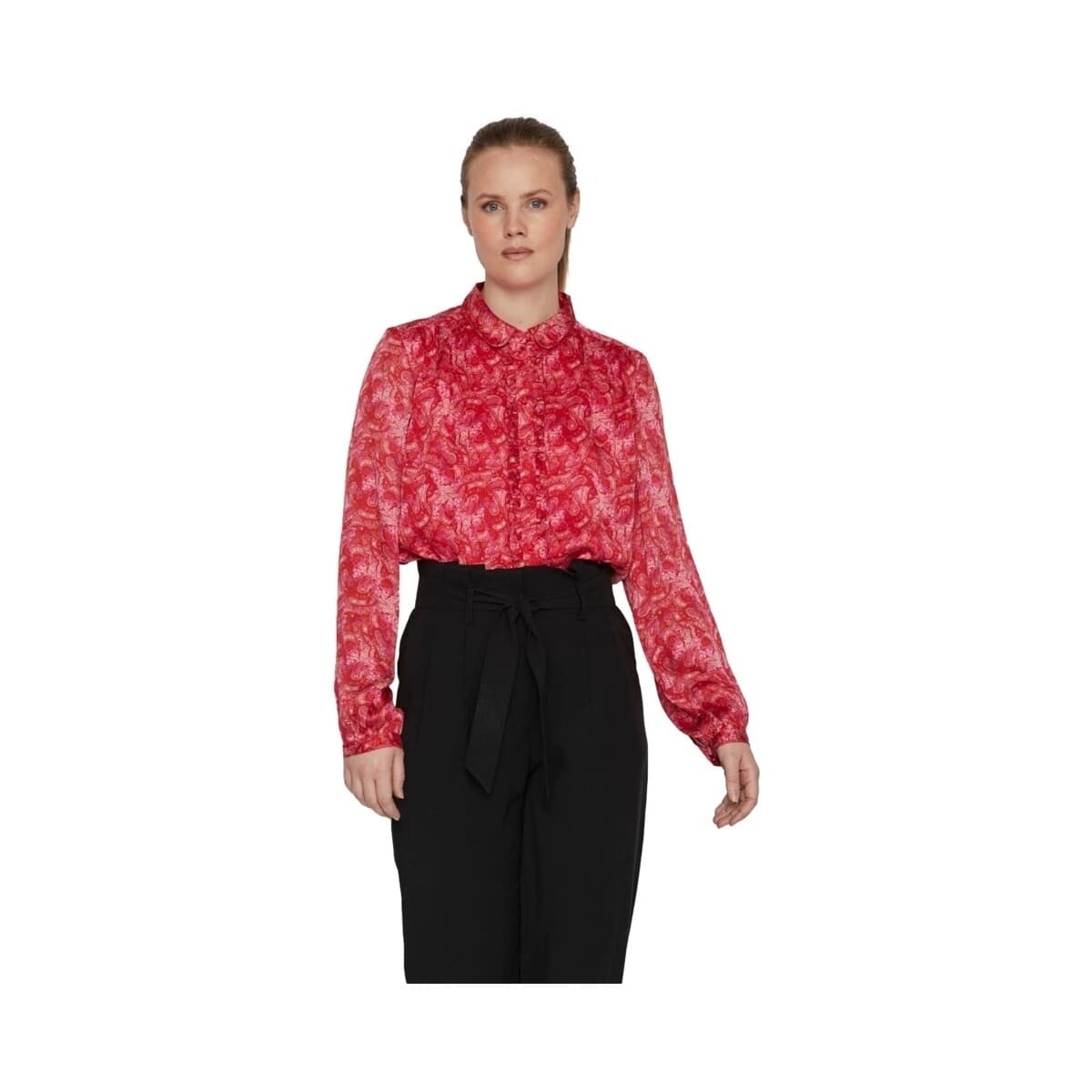 Women's Shirts Vila Red