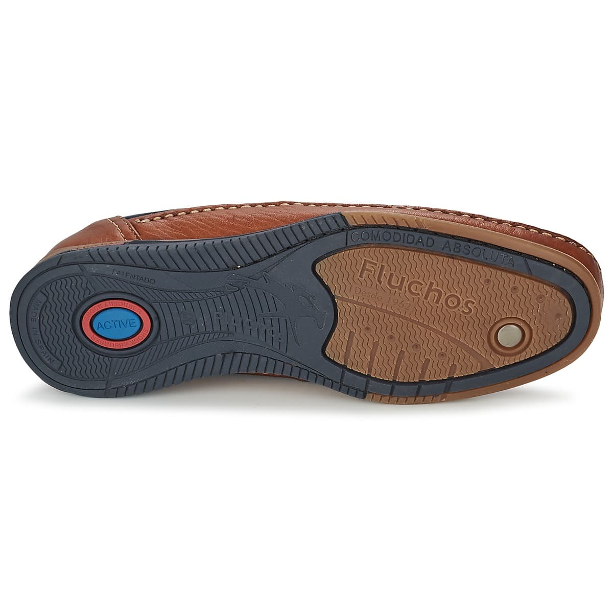 Men's Loafers Fluchos Brown