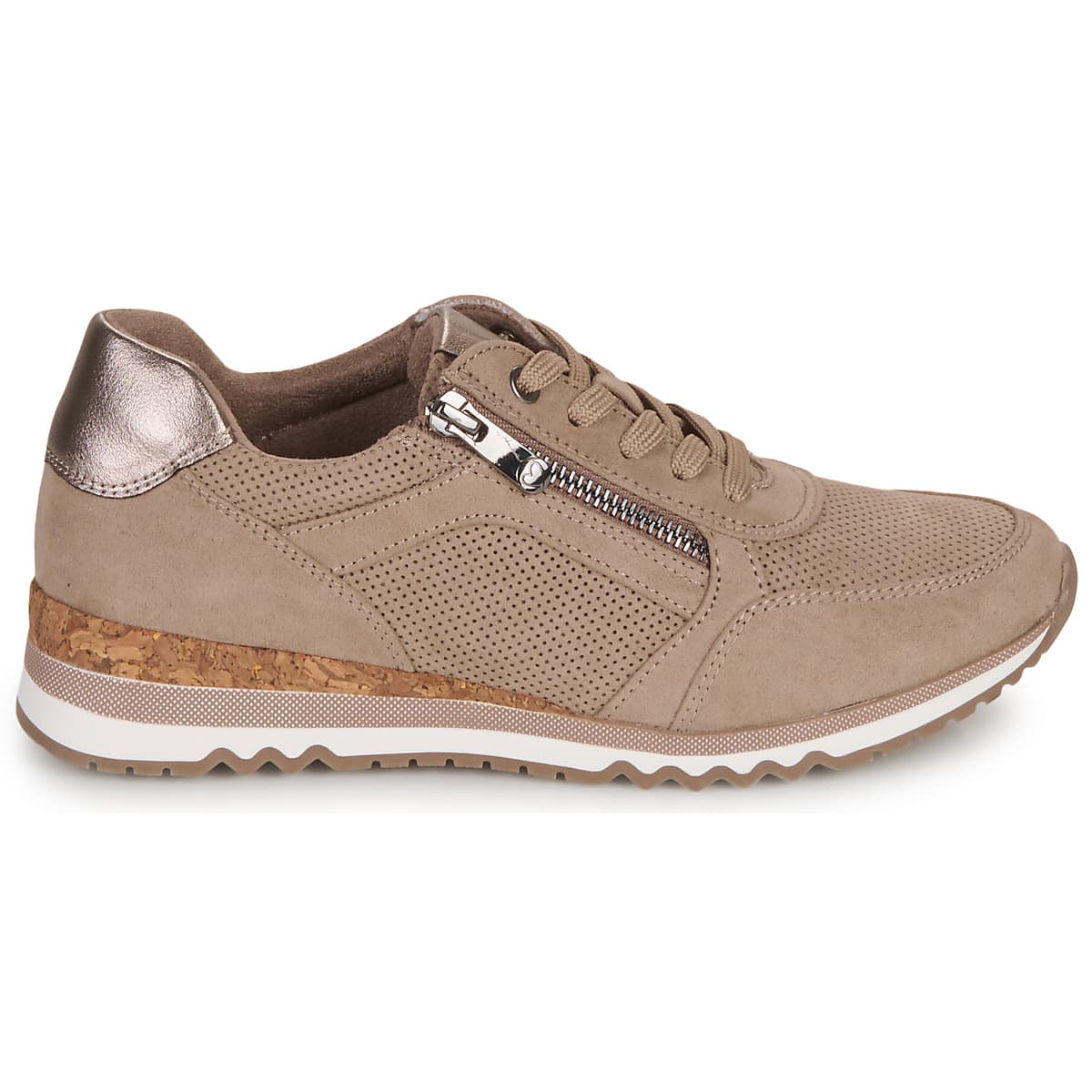 Women's Sneakers Marco Tozzi Beige