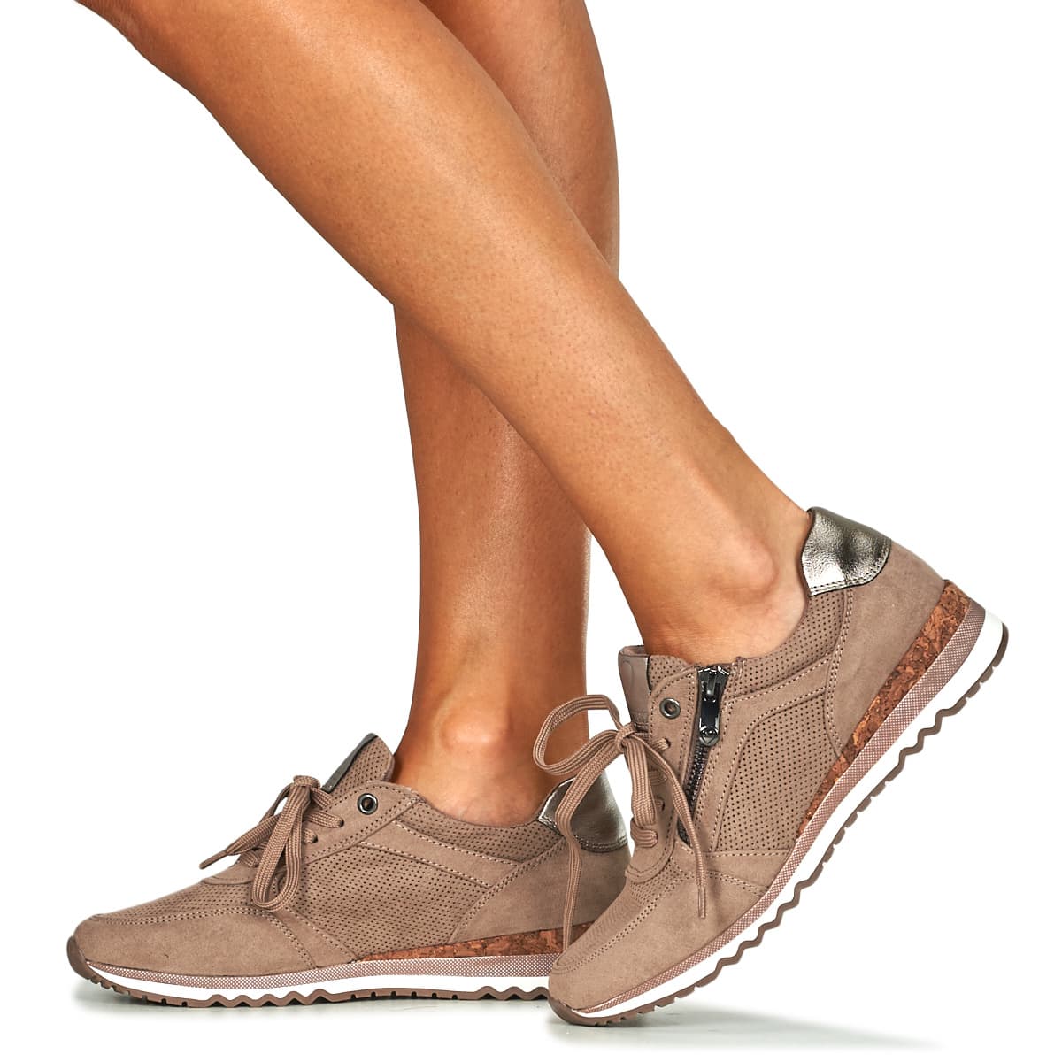 Women's Sneakers Marco Tozzi Beige