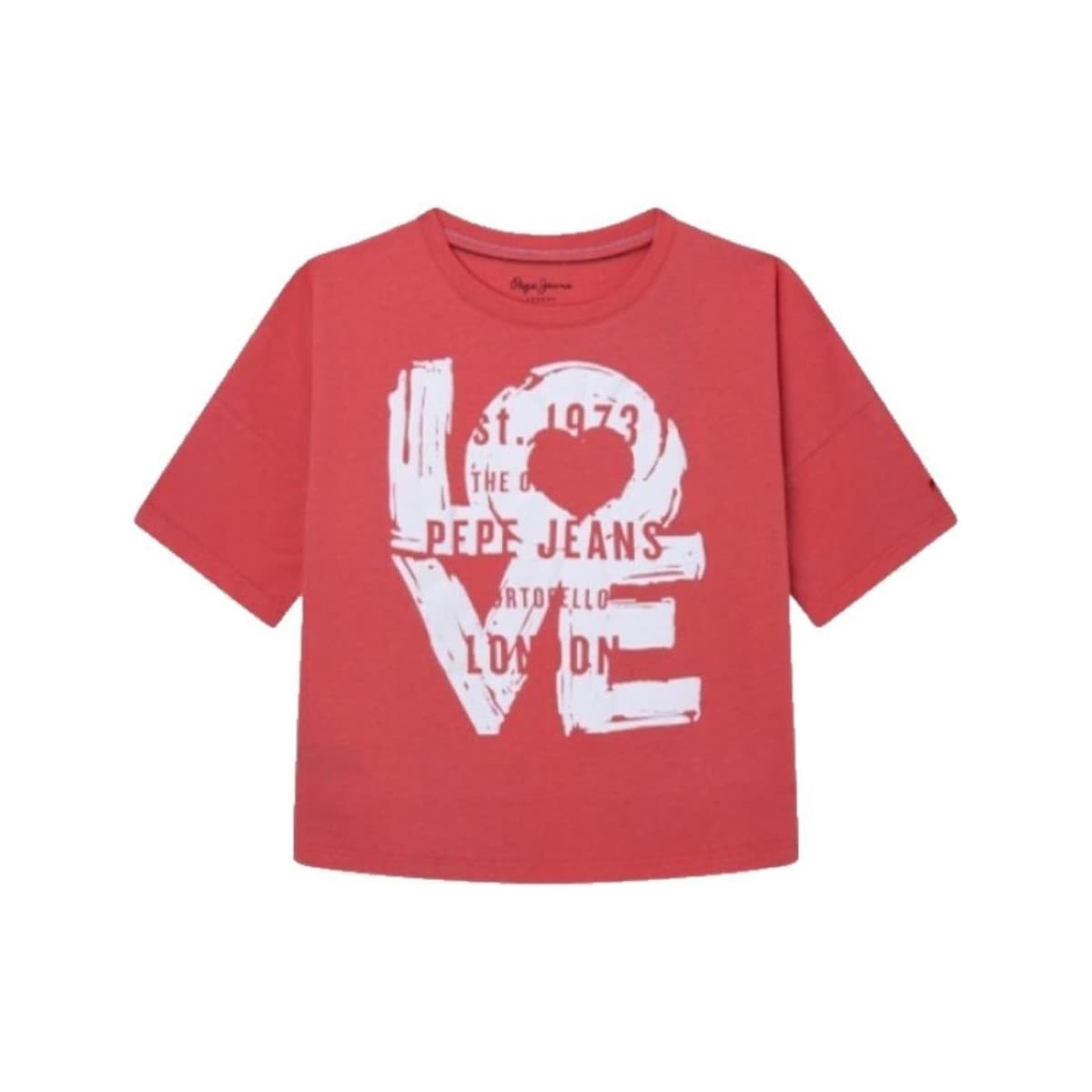 Girls' T-Shirts Pepe Jeans Red