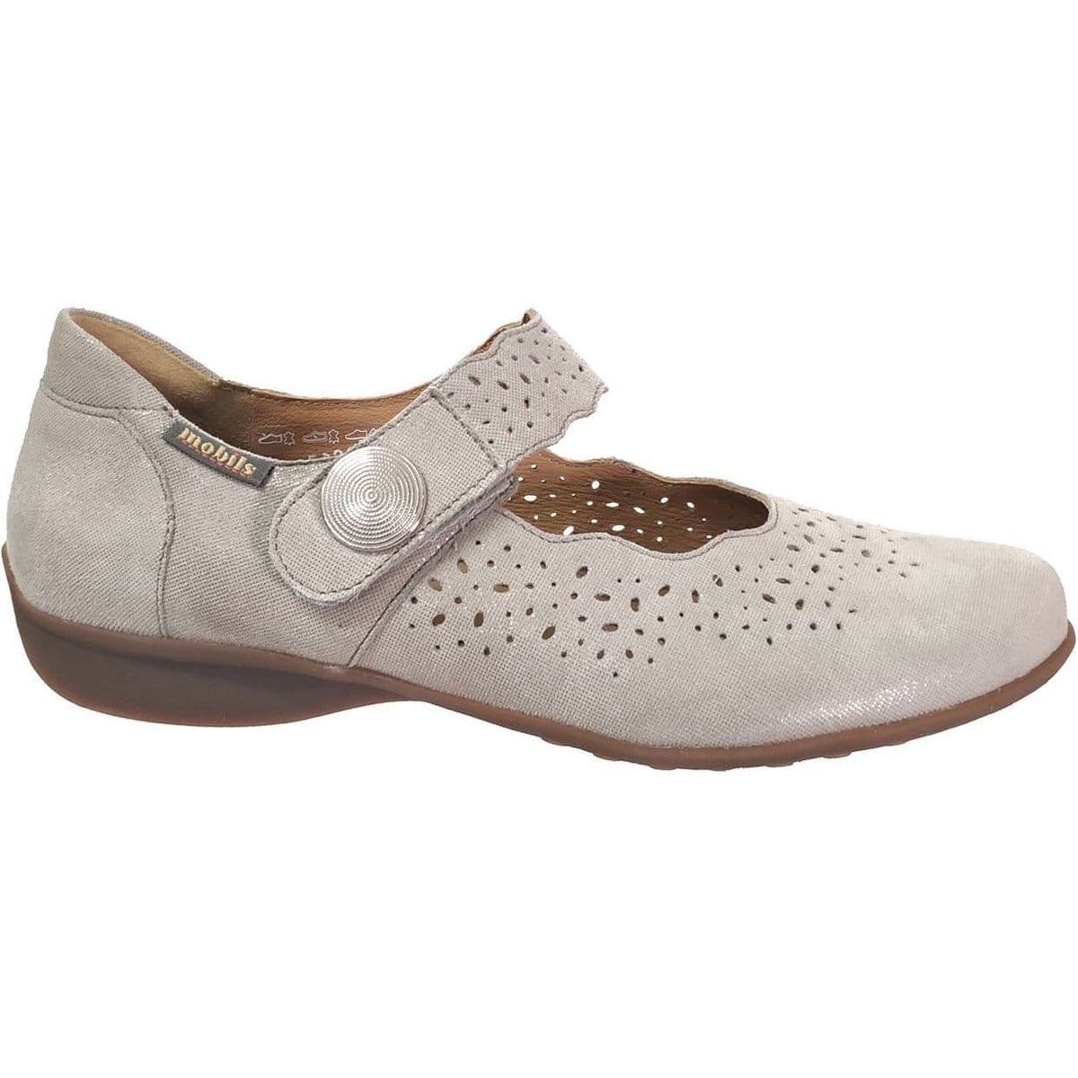 Women's Ballet Flats Mephisto Beige