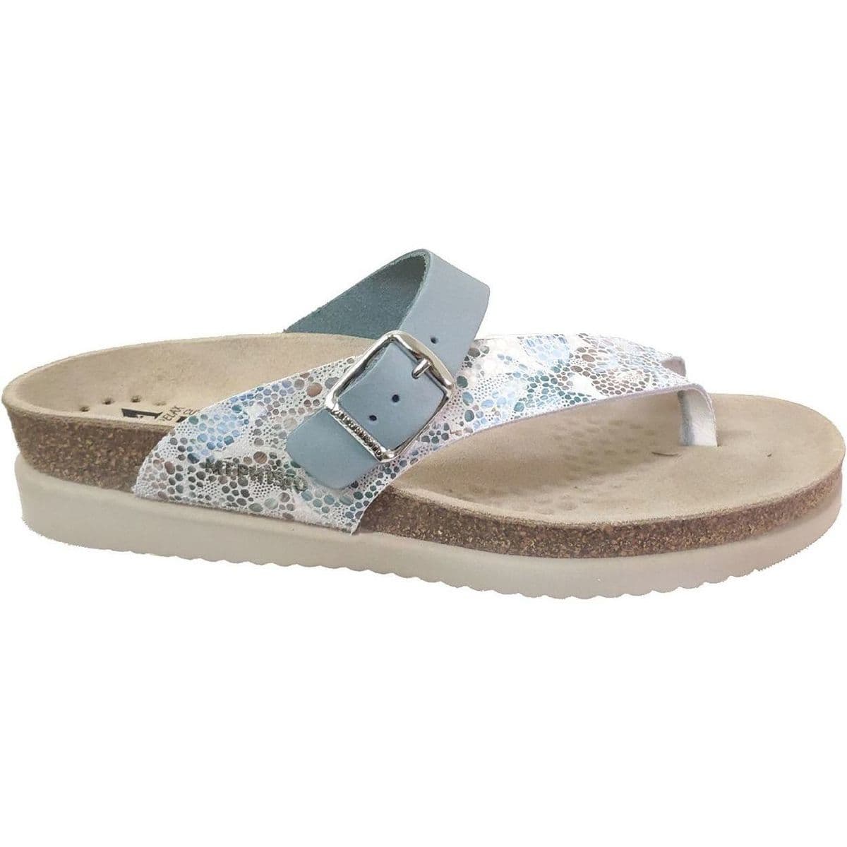 Women's Flip Flops Mephisto Blue