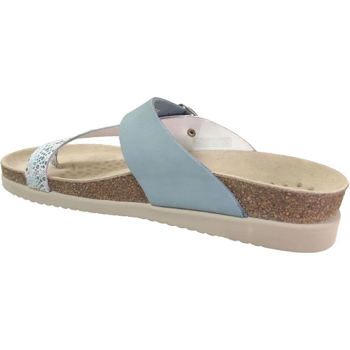 Women's Flip Flops Mephisto Blue