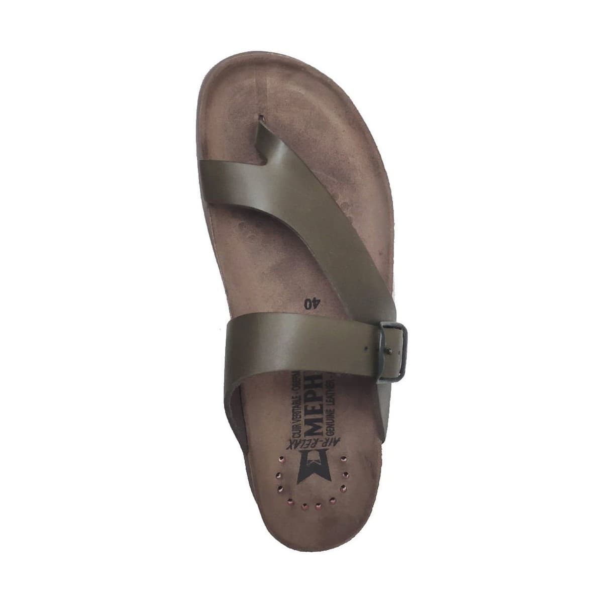 Men's Flip Flops Mephisto Green
