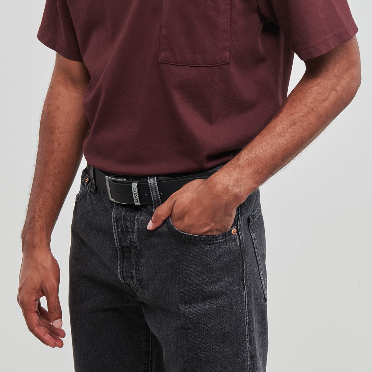 Men's Belts Levis Black