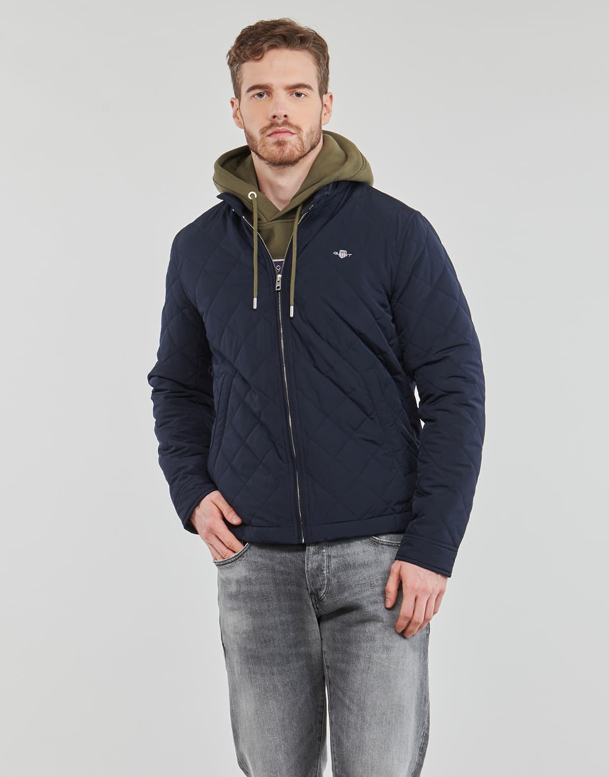 Men's Jackets Gant Blue