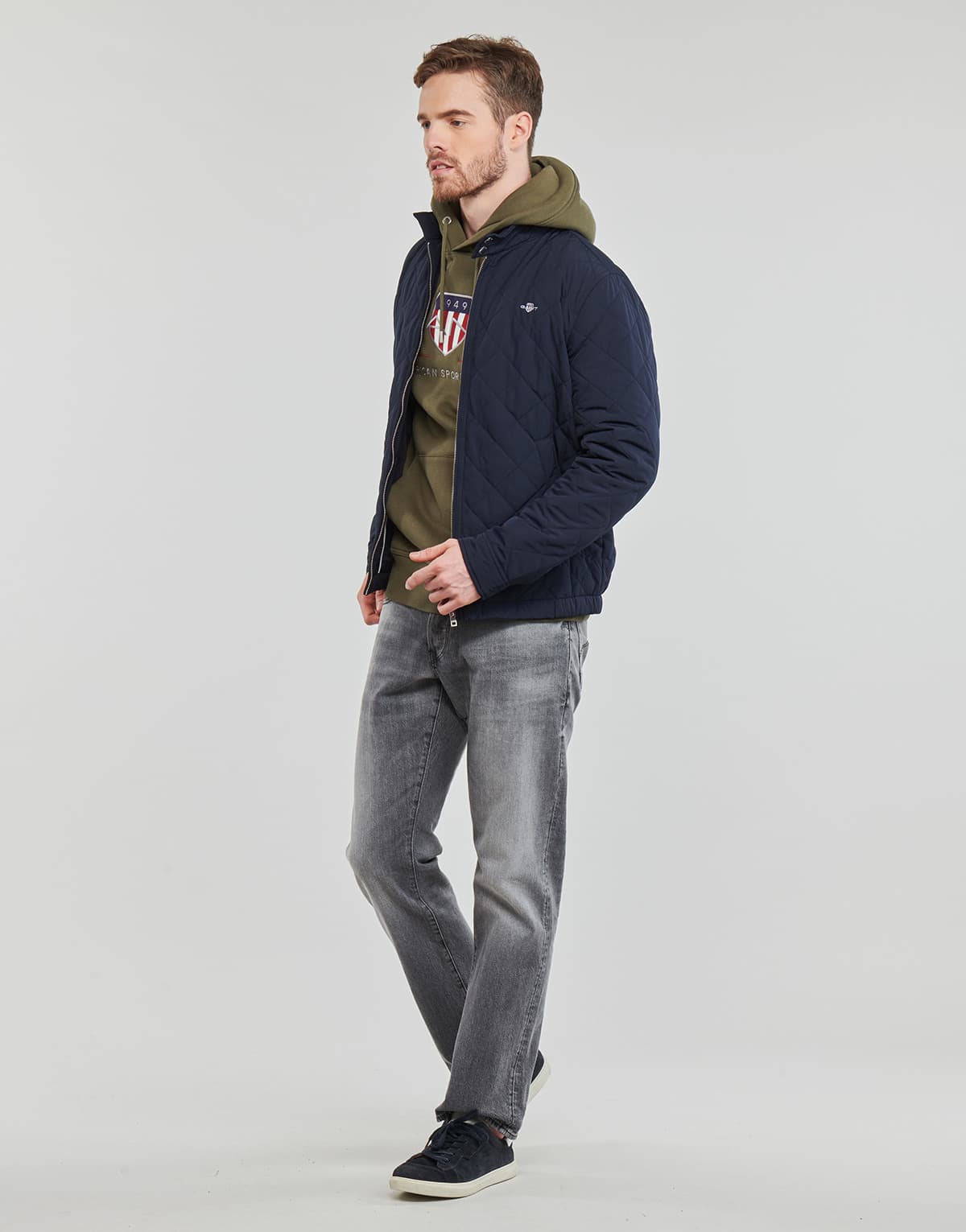 Men's Jackets Gant Blue