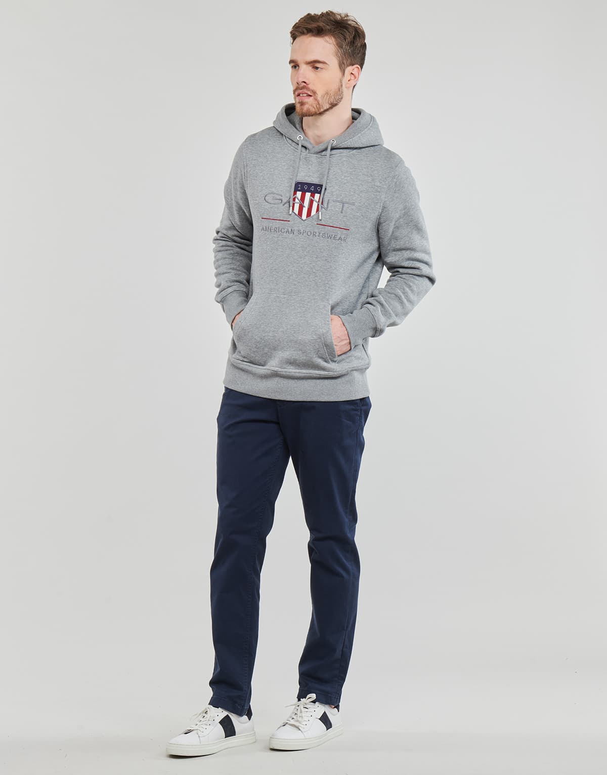 Men's Sweatshirts Gant Gray
