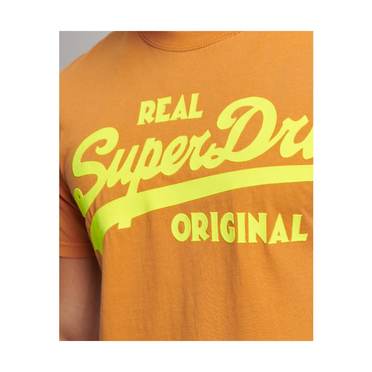 Men's T-Shirts Superdry Brown