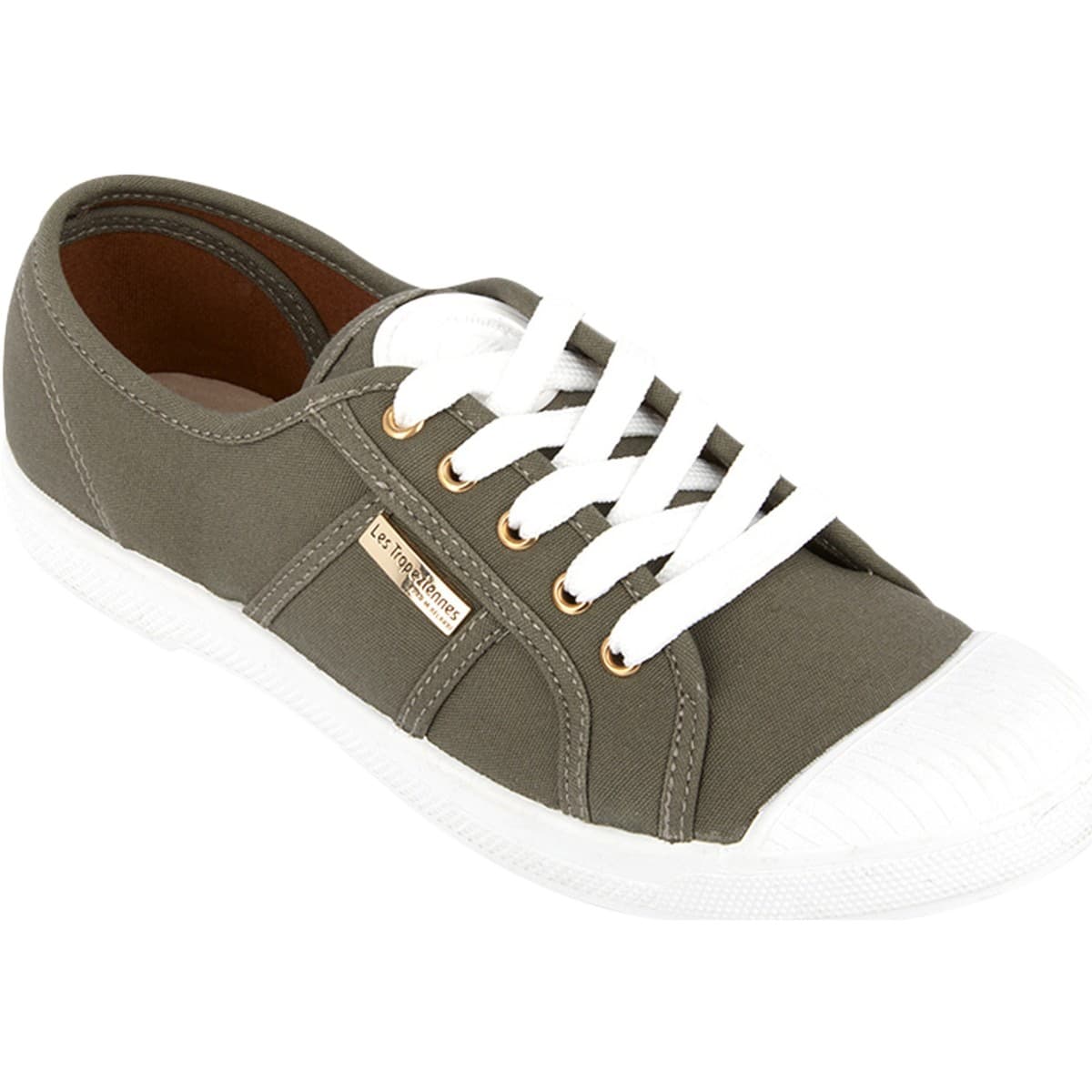 Women's Sneakers Les Tropeziennes par M.Belarbi Khaki