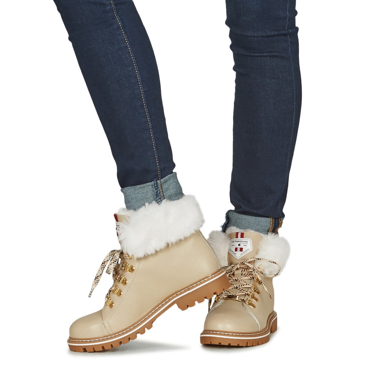 Women's Boots Les Tropeziennes par M.Belarbi Beige