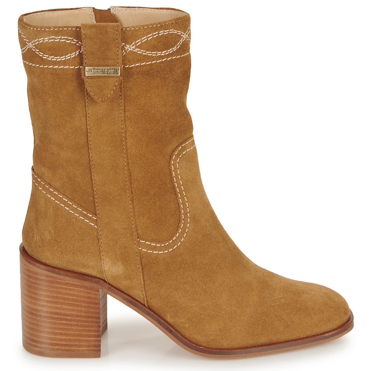 Women's Ankle Boots Les Tropeziennes par M.Belarbi Brown