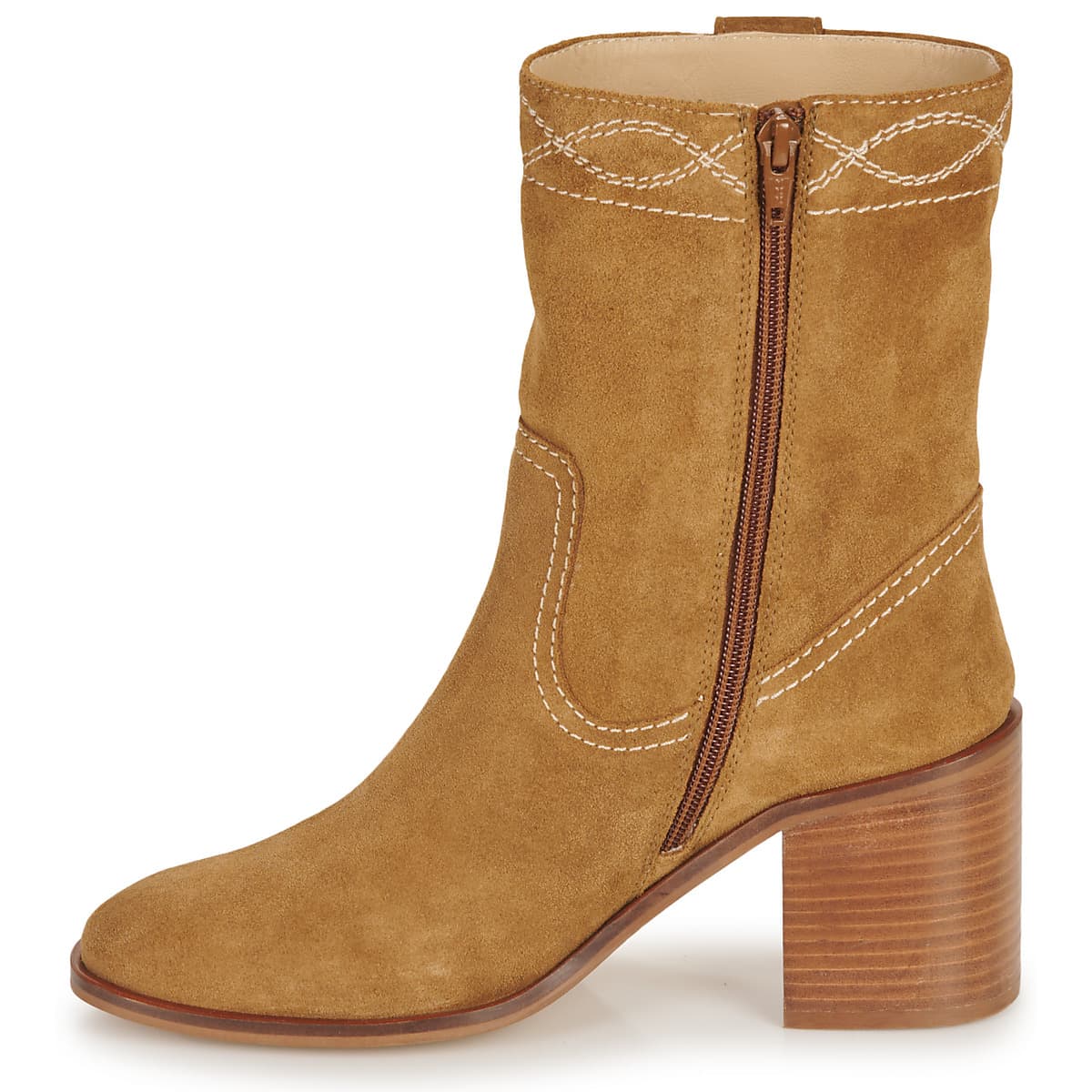 Women's Ankle Boots Les Tropeziennes par M.Belarbi Brown