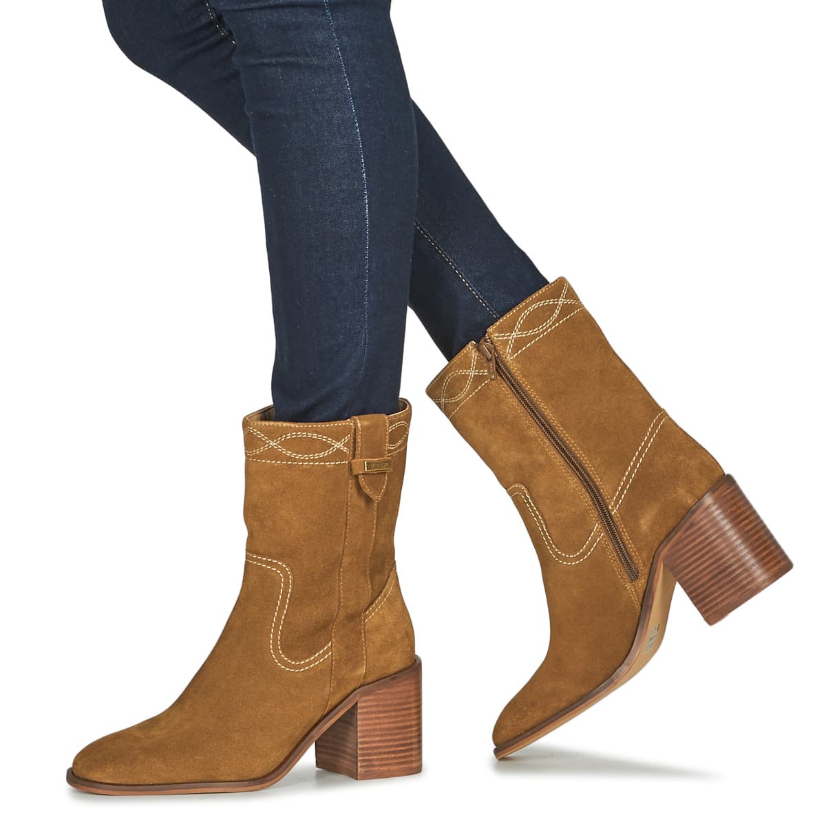 Women's Ankle Boots Les Tropeziennes par M.Belarbi Brown