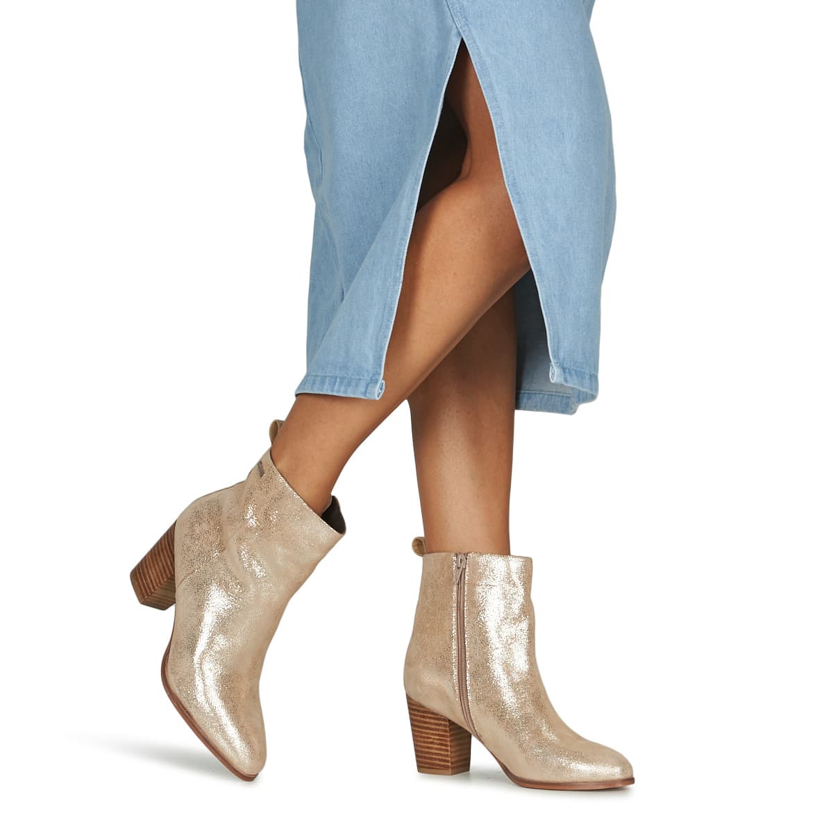 Women's Ankle Boots Les Tropeziennes par M.Belarbi Gold