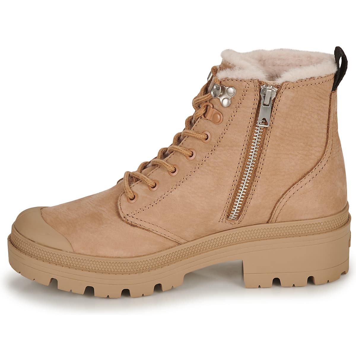 Women's Boots Palladium Brown