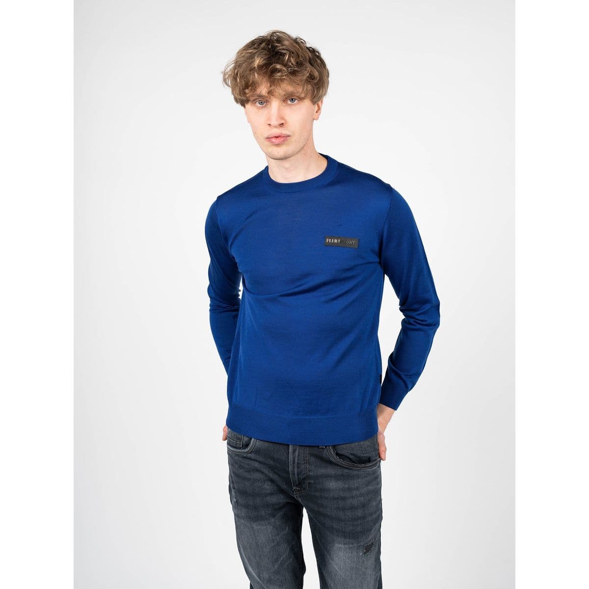 Men's Sweaters Philipp Plein Sport Blue