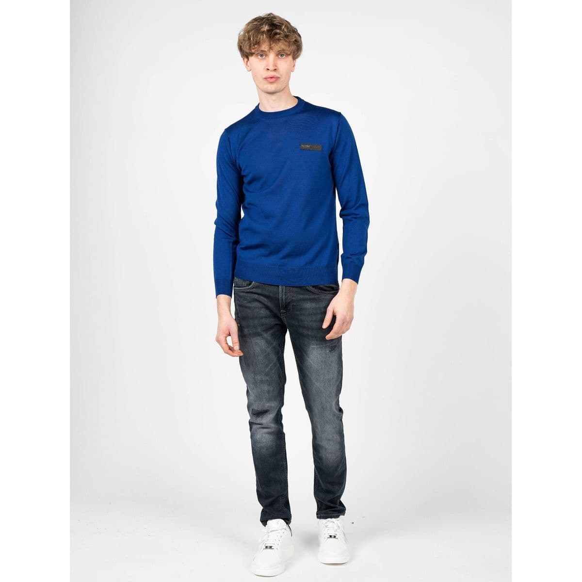 Men's Sweaters Philipp Plein Sport Blue