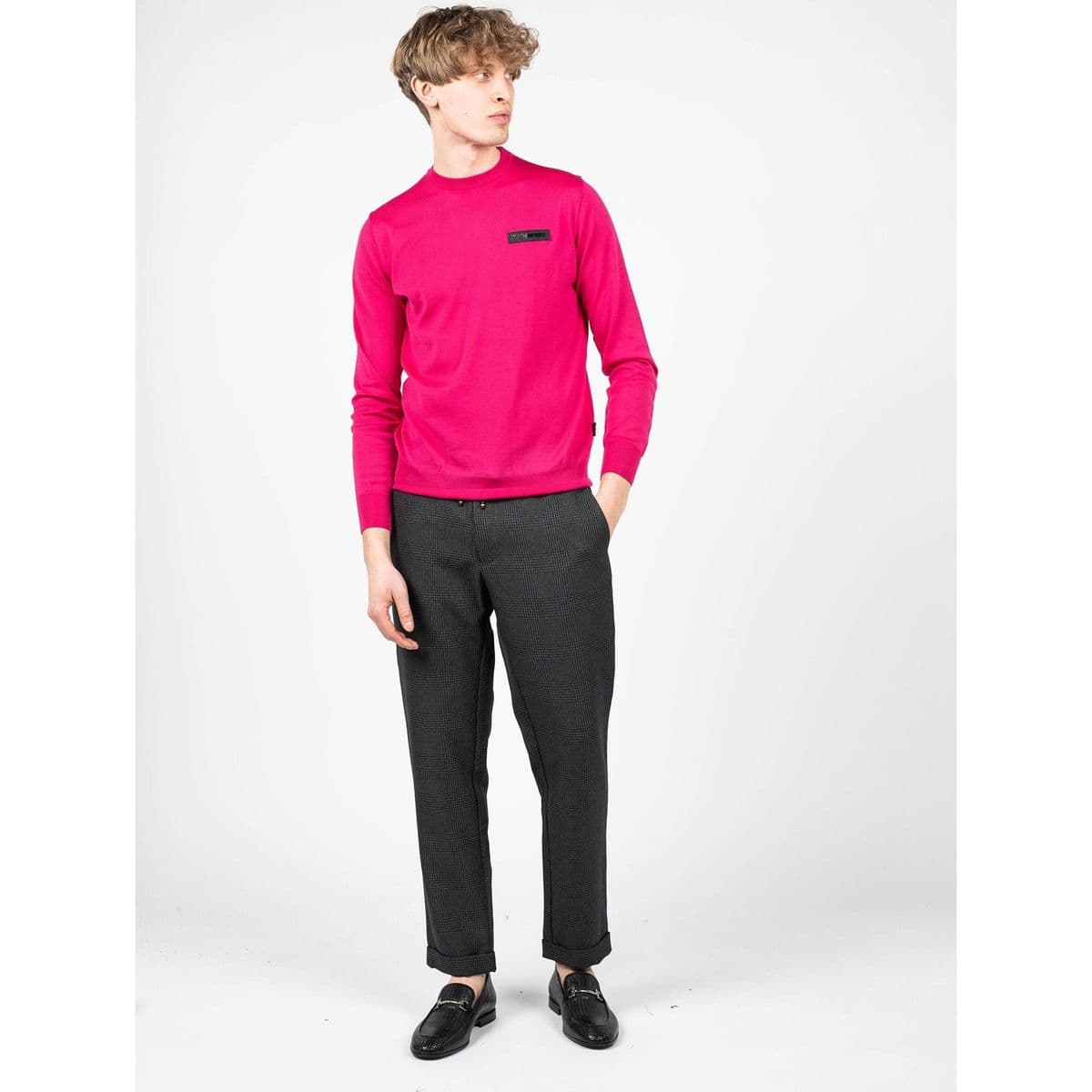 Men's Sweaters Philipp Plein Sport Pink