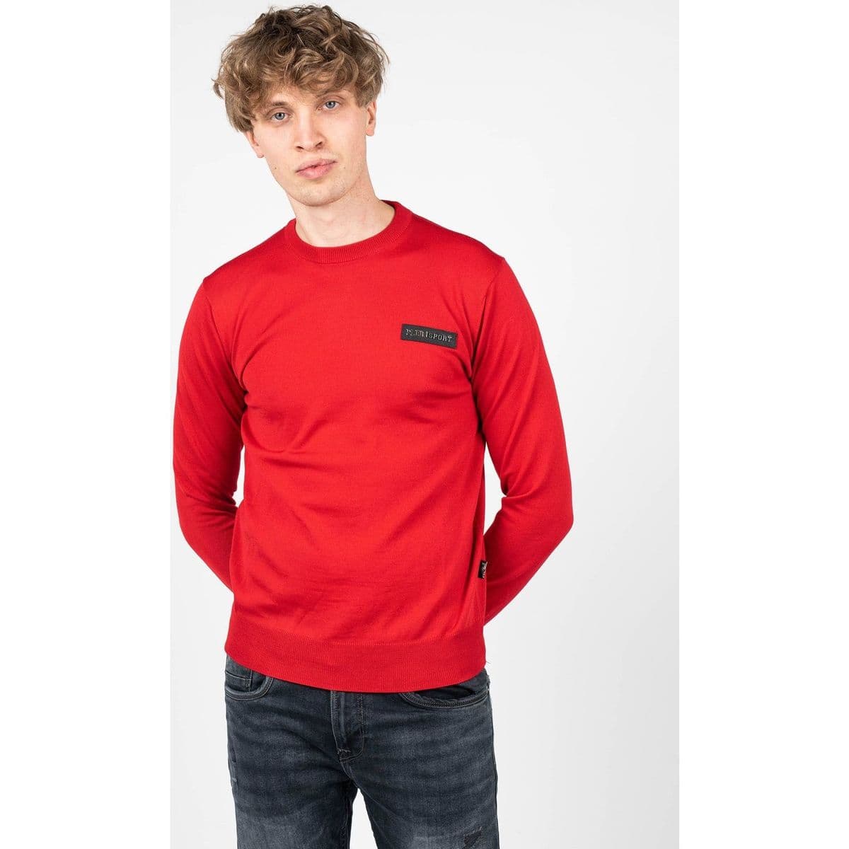Men's Sweaters Philipp Plein Sport Red