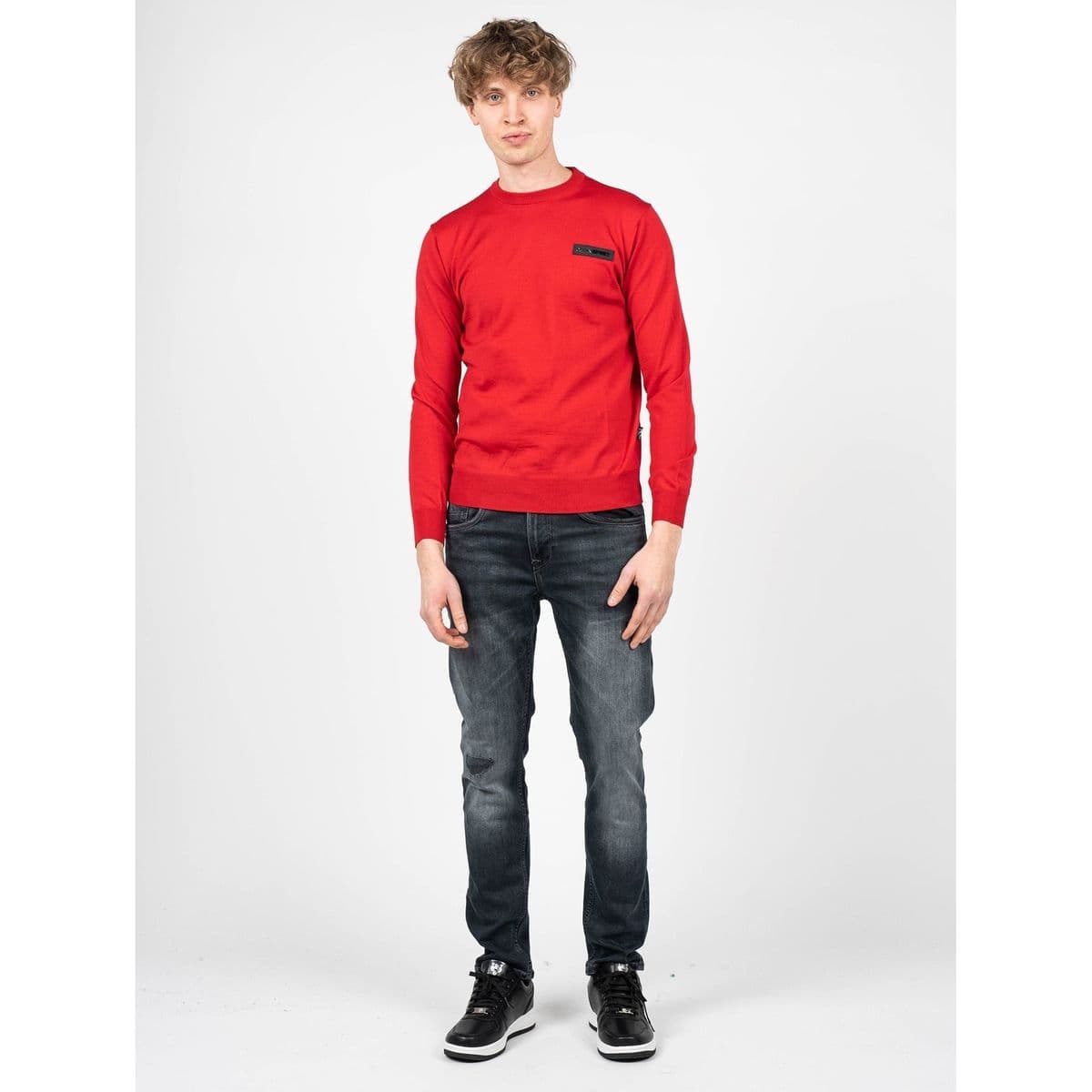 Men's Sweaters Philipp Plein Sport Red
