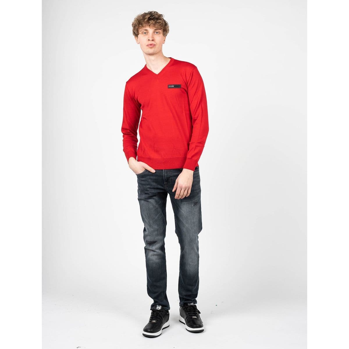 Men's Sweaters Philipp Plein Sport Red